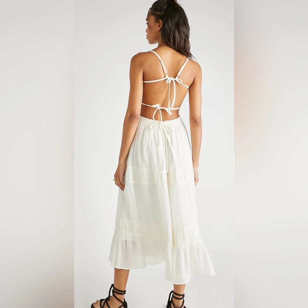 Free People taking sides Maxi Dress - Picture 3 of 4